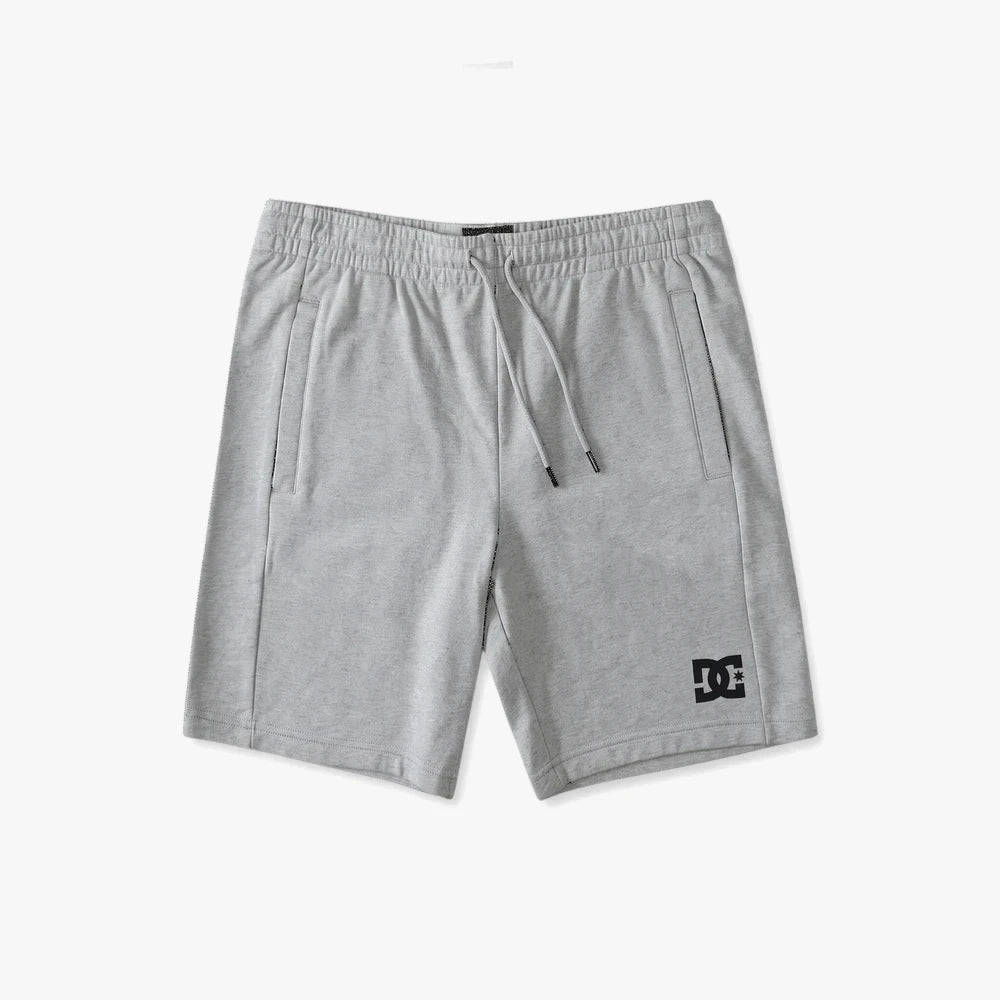 Dc Mens Logo Short Heather Grey