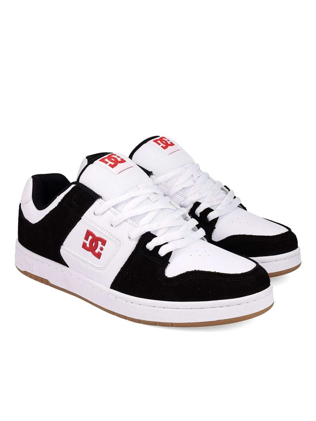 Dc Mens Manteca 4 Sneaker Black White Red