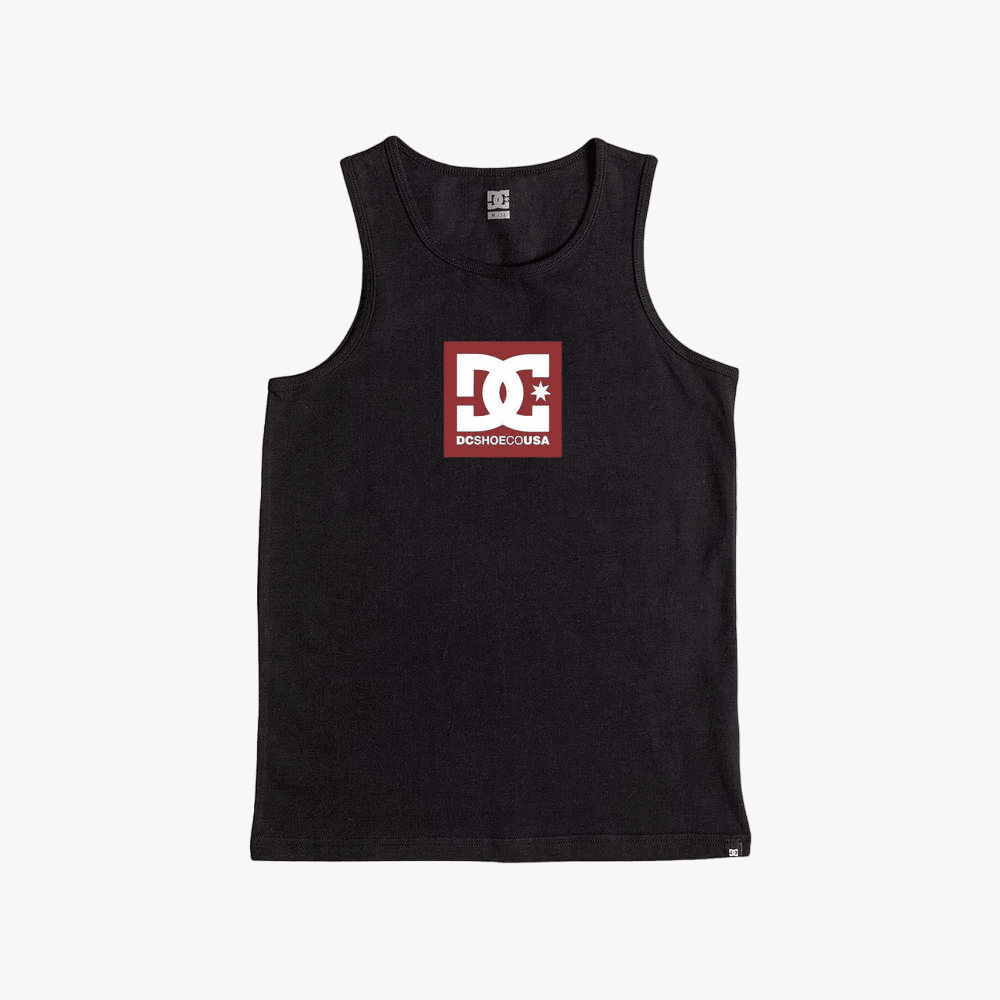 Dc Mens Square Star Vest Black | DC