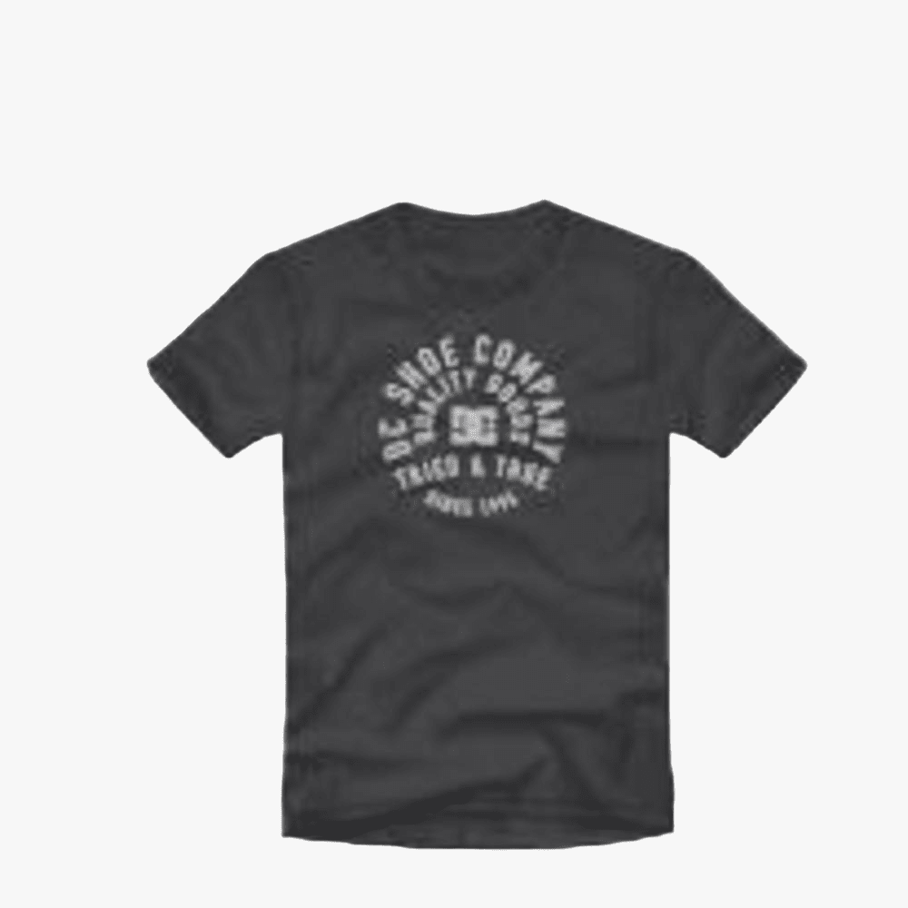 Dc Mens Tried &amp; True Short Sleeve Tee Pirate Black | DC