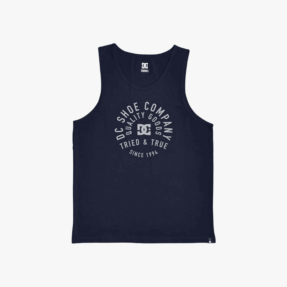 Dc Mens Tried &amp; True Vest Dress Blue | DC