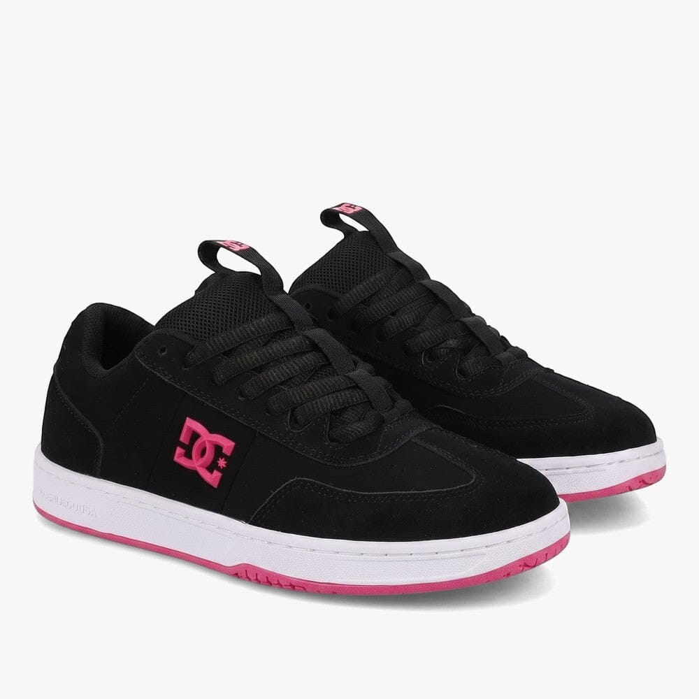 Dc Womens Astrix Sneaker Black Black Pink | DC