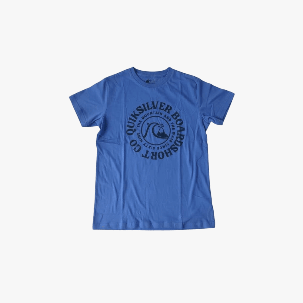 Quiksilver Boys Too Fine Short Sleeve Tee Amparo Blue | Quiksilver