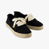 Toms Womens Carolina Lace Up Sneaker Black | Toms