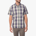 Jeep Mens Yd Short Sleeve Check Shirt Green | Jeep
