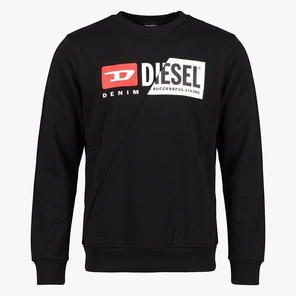 Diesel Mens Girk Cutty Sweat Black | Diesel