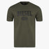 Diesel Mens Logo Varsity Tee 5Ix Green | Diesel