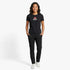 Diesel Womens Just Small New D Logo Tee Black | Diesel