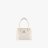 Sissy Boy Small Tote Patent With Gold Detail Cream | Sissy Boy