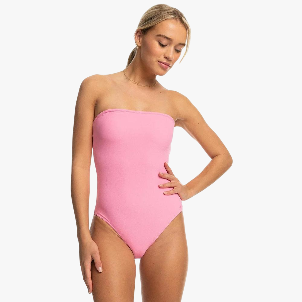 Roxy Womens Sun Click Swim Suit Pink