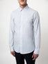 Polo Mens Long Sleeve Micro Dobby Check Shirt White | Polo