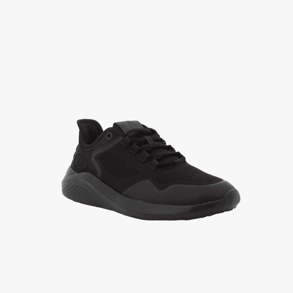 Hush Puppies Mens Kickz Sneaker Mesh Black | Hush Puppies