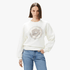 Guess Womens Peony Sweater Cream | Guess