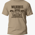 Wildebees Mens Afrika Ride Tee Desert Sand | Wildebees