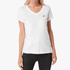 Nike Womens Nsw V Neck Short Sleeve Tee White | Nike