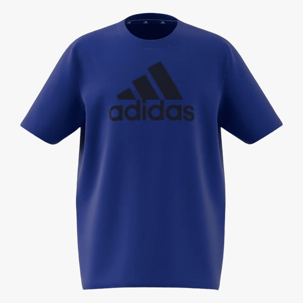 adidas 3 Short Sleeve Tee Boys Blue | adidas