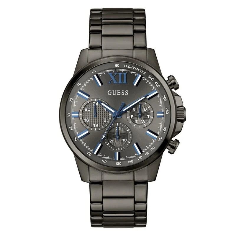 Guess Mens Walker Gunmetal Watch | Guess