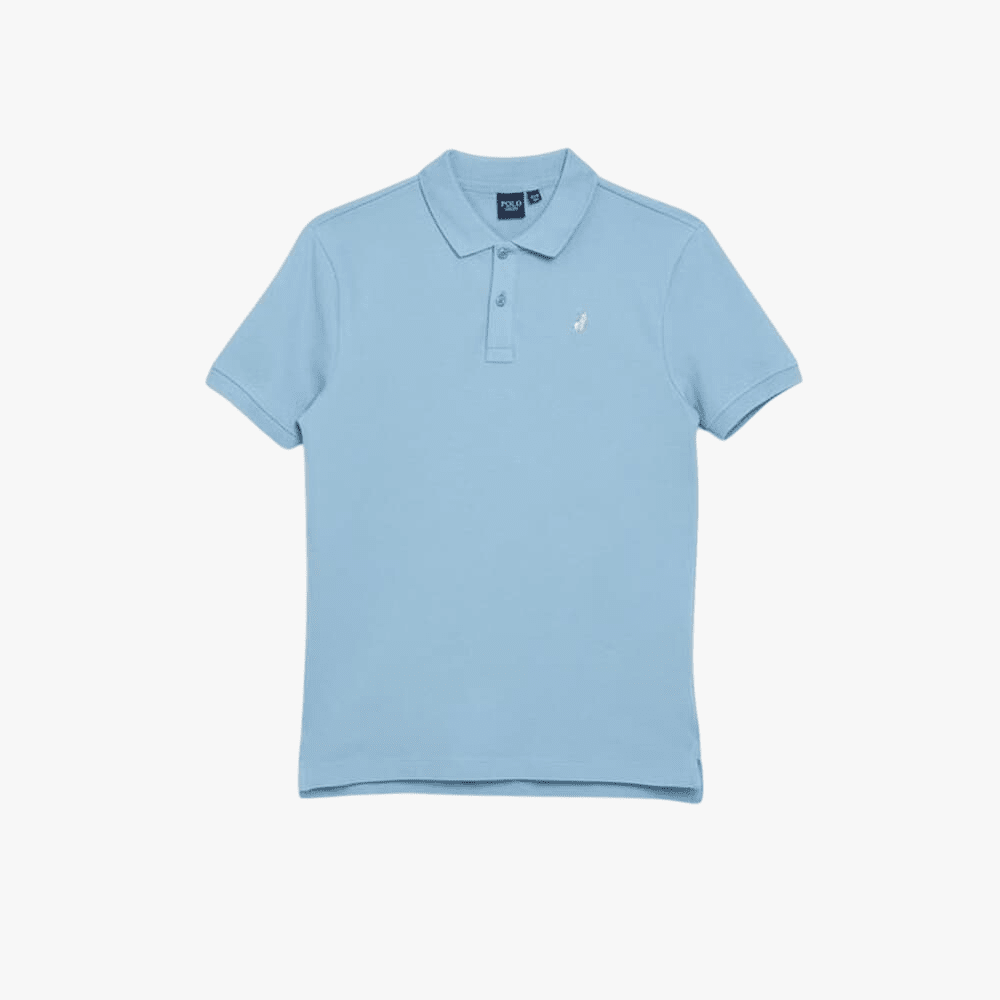 Polo Boys Austin Short Sleeve Golfer Glacier Blue | Polo