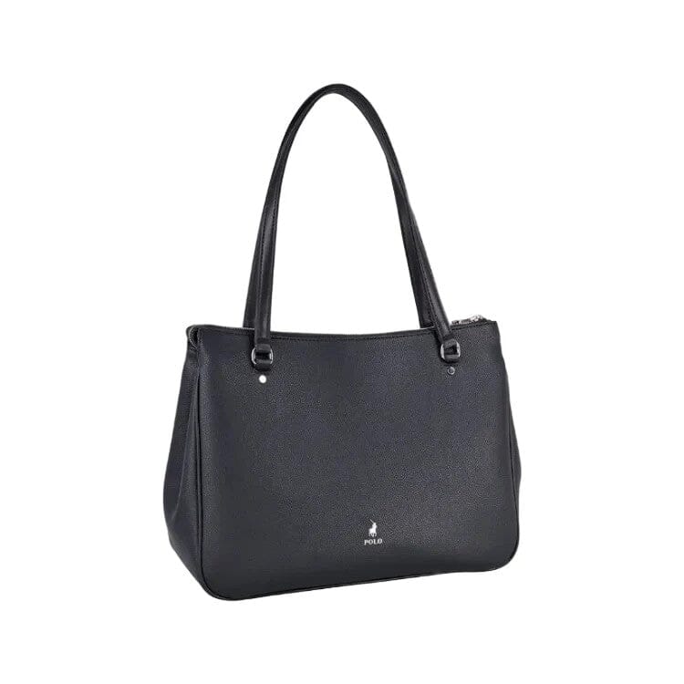 Polo Lyon Mule Tote Handbag Black | Polo
