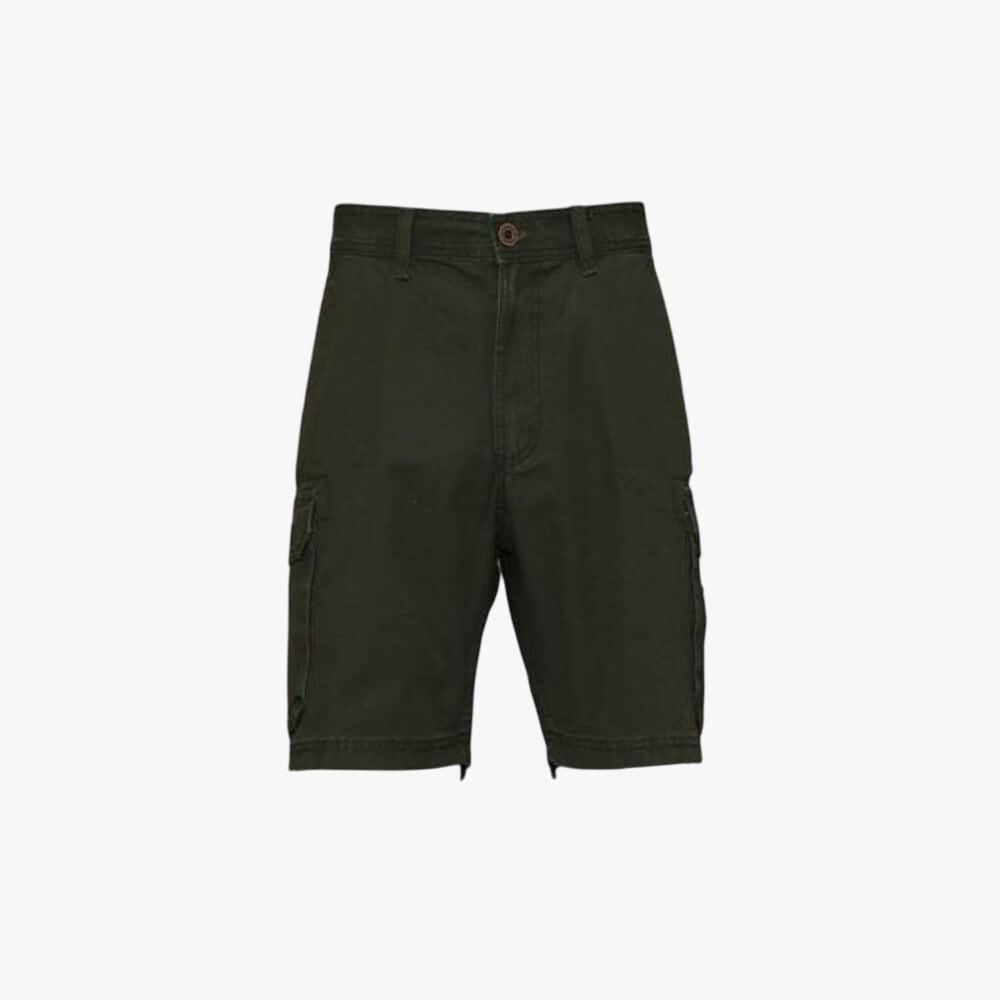 Jeep Mens Trailhawk 21Cm Fixed Waist Band Short Olive Jeep