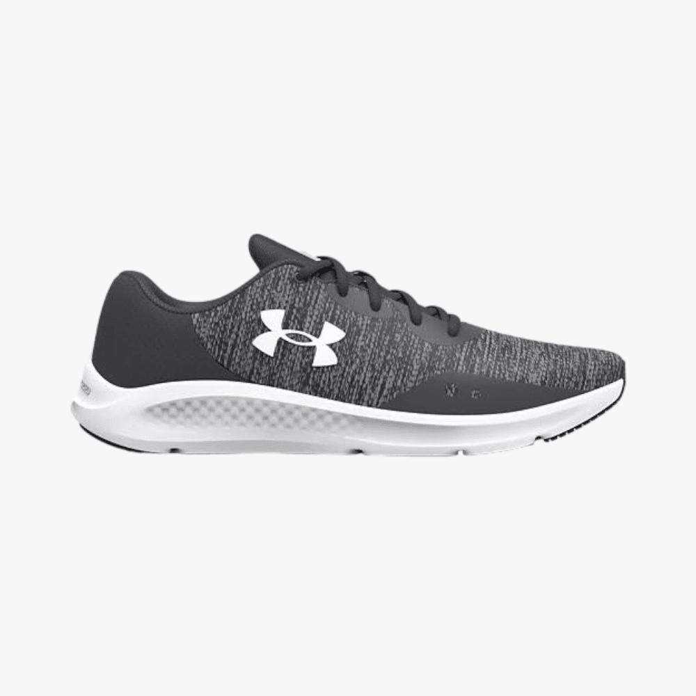 Under Armour Mens Charged Pursuit 3 100 Grey Mel | Under Armour