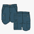 Kakiebos Mens 14Cm Fixed Waist Cargo Shorts Navy | Kakiebos