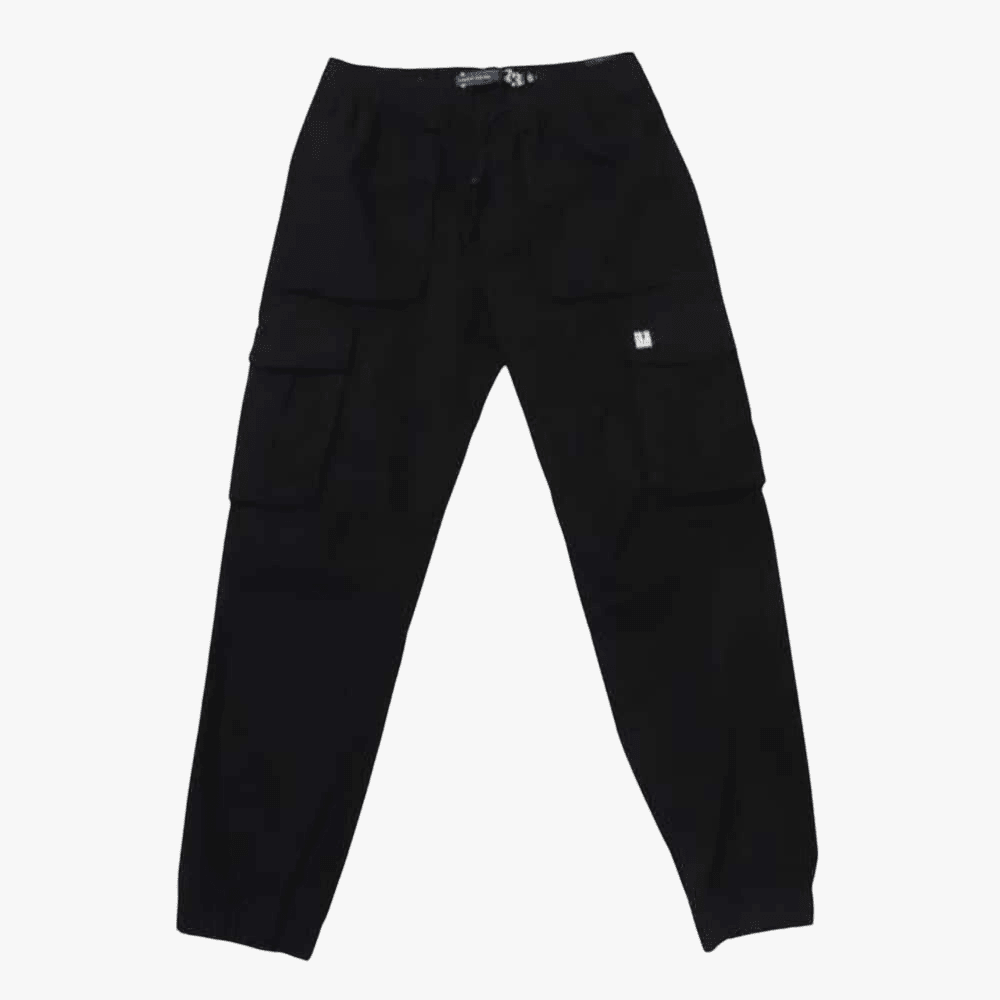 Enrico Coveri Mens Cargo Pants Black | Enrico Coveri