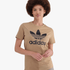 Adidas Womens Trefoil Short Sleeve Tee Cardboard | Adidas