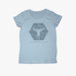 Wildebees Hexagon Logo Tee Arctic Ice | Wildebees