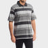 Jeep Mens Yd Stripe Short Sleeve Golfer Multi | Jeep