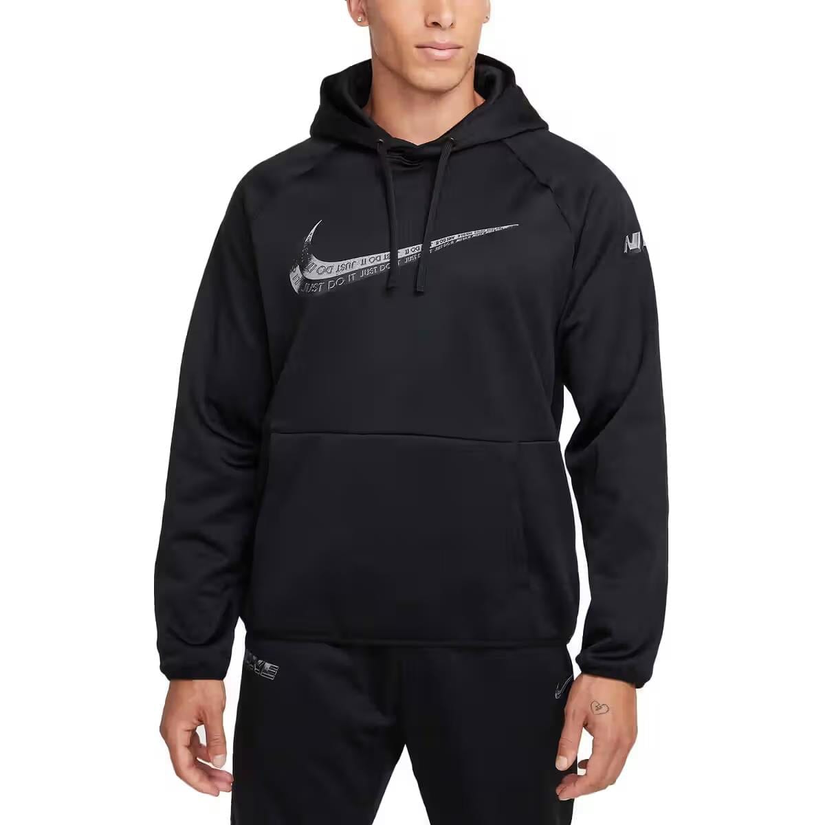 Nike Mens Therma Fit Hoodie Black | Nike