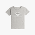Roxy Girls Rainbow Life Short Sleeve Tee Grey Mel | Roxy