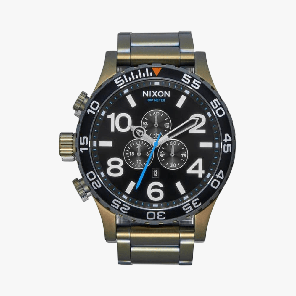 Nixon 51-30 Chrono Black Sunray / Surplus | Nixon