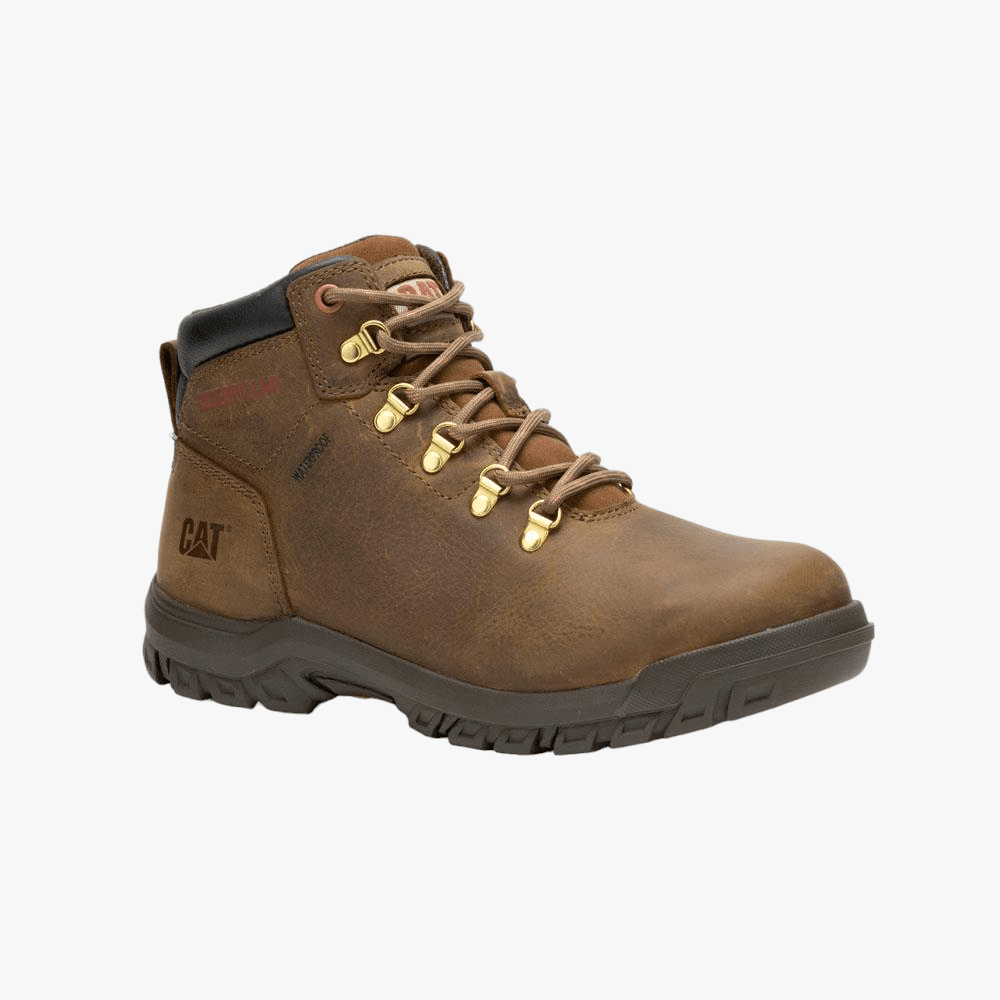 Caterpillar Womens Mae St S3 Hro Sra Steel Toe Boot Brown Caterpillar