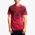Affliction Mens Forgotten Tee Red Lava Wash | Affliction
