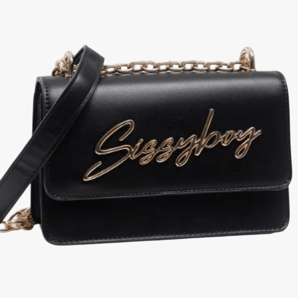 Sissy Boy Structured Crossbody Bag Black | Sissy Boy