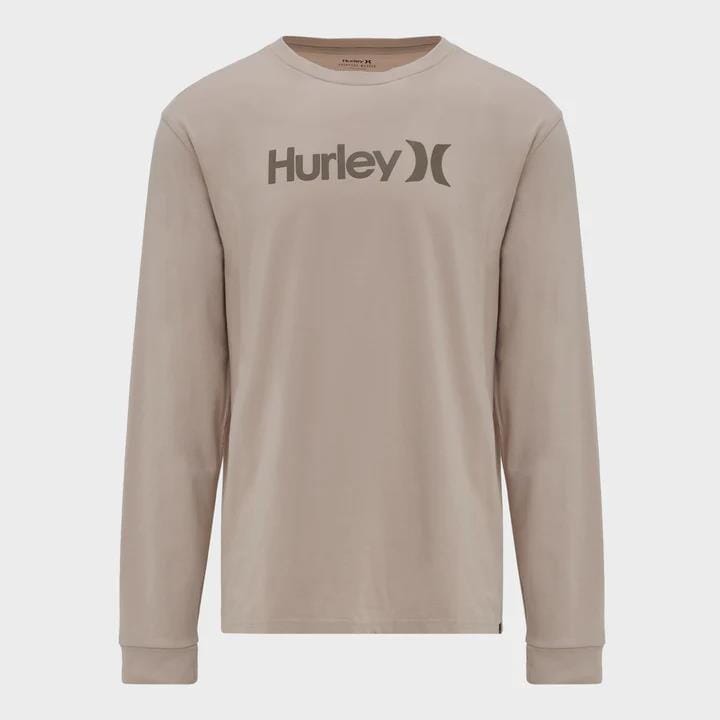 Hurley Mens One And Only Long Sleeve Tee Stone | Hurley