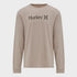 Hurley Mens One And Only Long Sleeve Tee Stone | Hurley