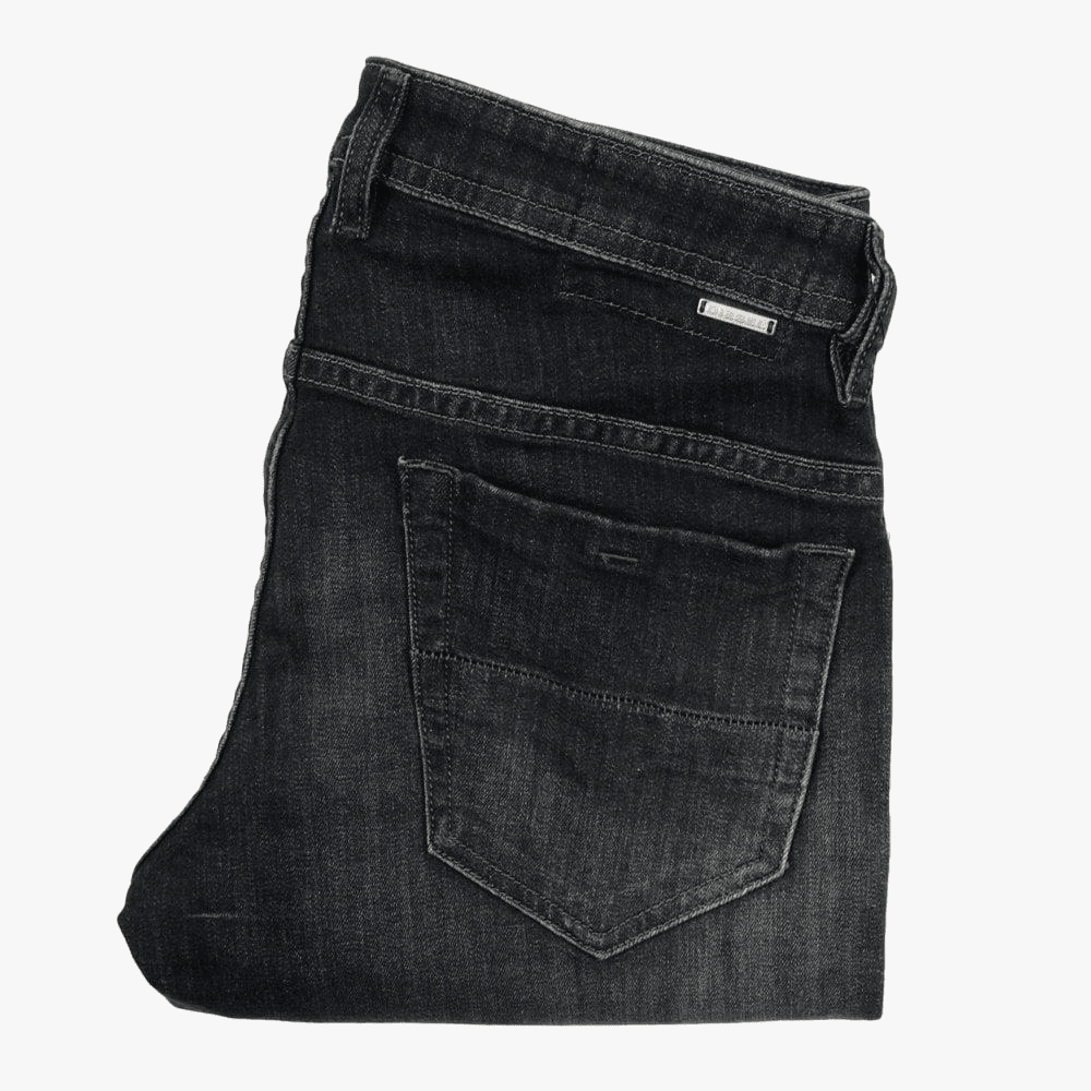 Diesel Mens Thommer Slim Skinny Stretch Jean Wash Black | Diesel