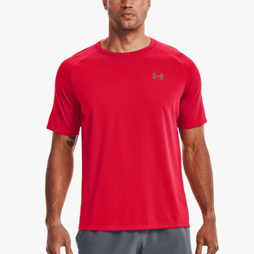 Under Armour Mens Tech 2.0 Short Sleeve Tee 600 Red | Under Armour
