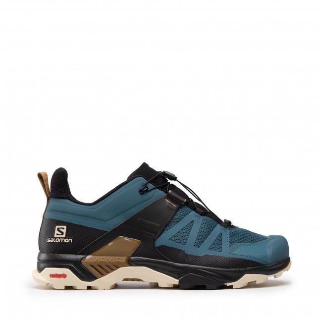 Salomon Mens X Ultra 4 Shoe Mallard Blue Bleached Sand | Salomon