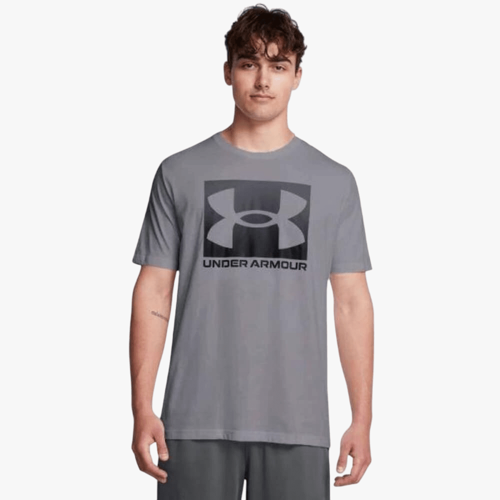 Under Armour Mens Boxed Sports Updated Short Sleeve Tee 011 Grey | Under Armour