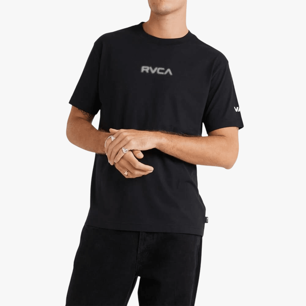 Rvca Mens Sud Short Sleeve Tee Black | Rvca