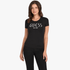 Guess Womens Logo Short Sleeve Tee Black | Guess