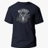 Wildebees Mens Impala Skull Tp Short Sleeve Tee Navy | Wildebees
