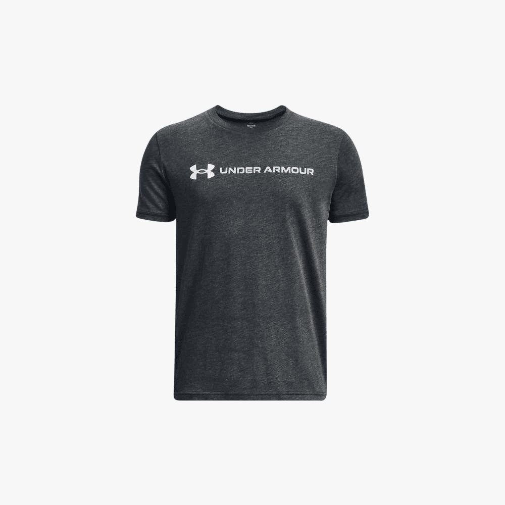 Under Armour Boys Team Issue Wordmark Short Sleeve Tee 001 Grey | Under Armour