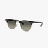 Rayban Clubmaster Metal Black Silver Sunglass Grey Graidient Lens | Rayban