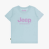 Jeep Girls Icon Logo Tee Ice Blue | Jeep