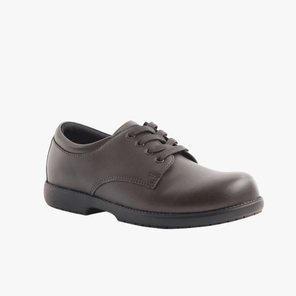 Green Cross Small Boys School Shoe Brown | Green Cross