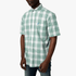 Polo Mens Short Sleeve Check Shirt Green | Polo
